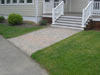 After installation of Techo-bloc Elena walkway and Sod